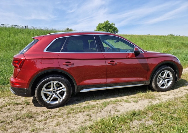 Audi Q5 cena 147000 przebieg: 50480, rok produkcji 2021 z Skawina małe 631